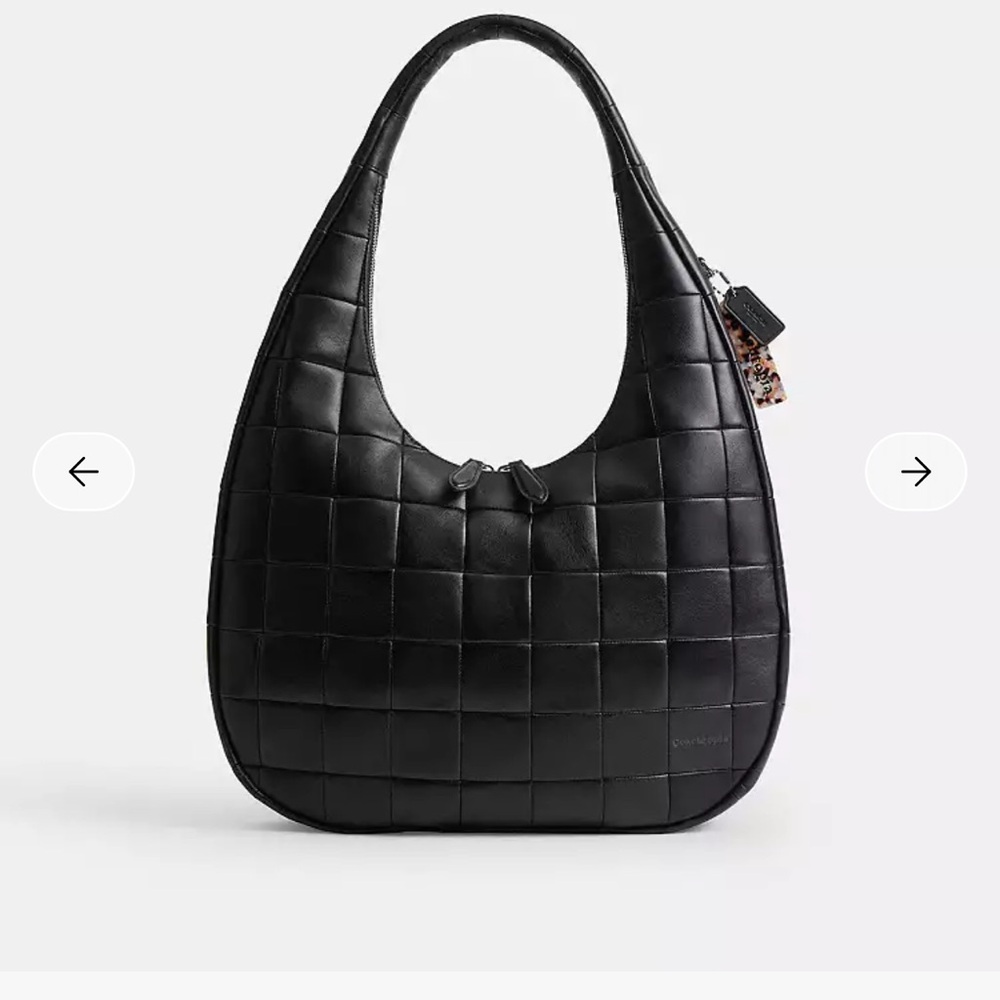 Coachtopia Alter Ego Large Crescent Bag in Black NWOT